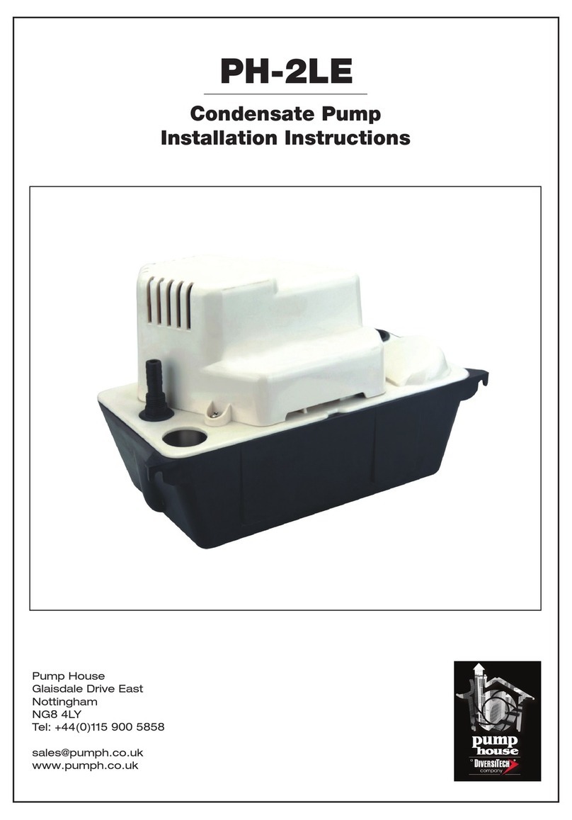 DIVERSITECH Pump House PH-2LE User manual
