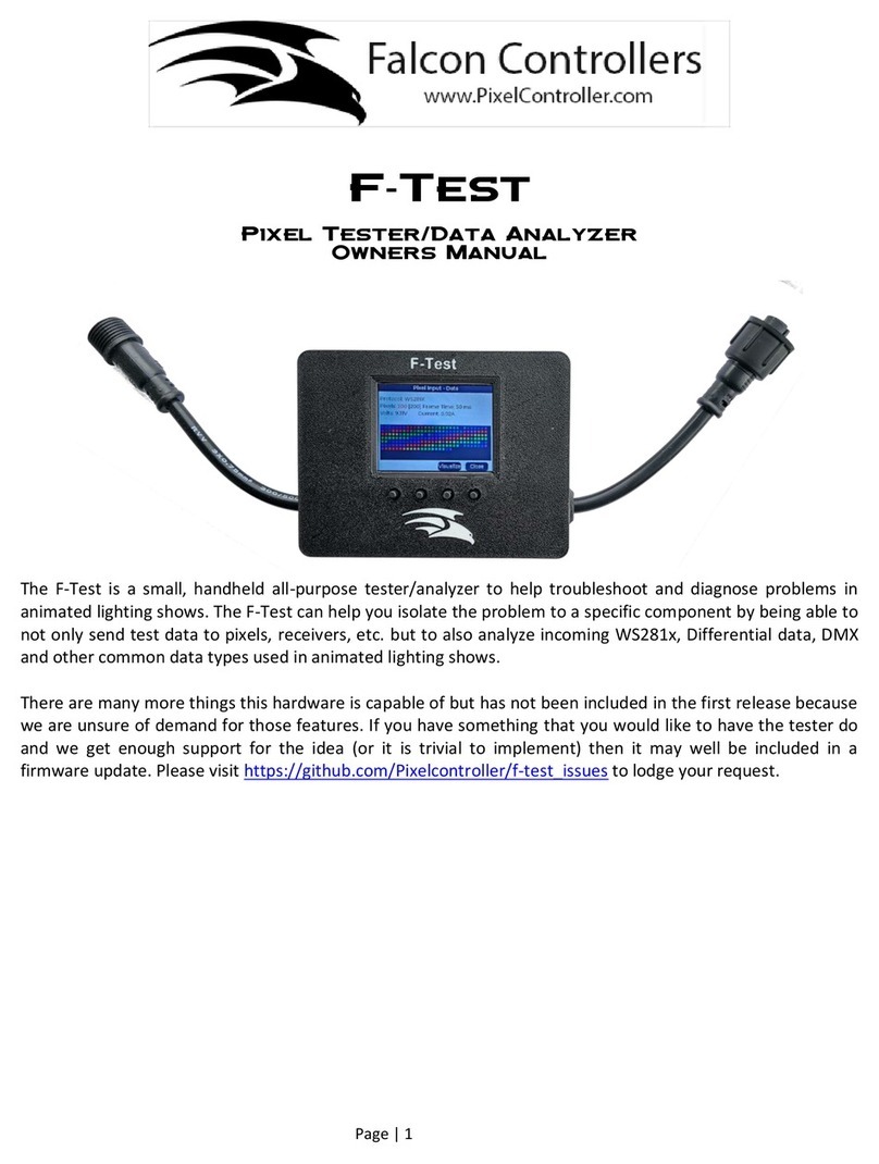 Falcon F-Test owner's manual