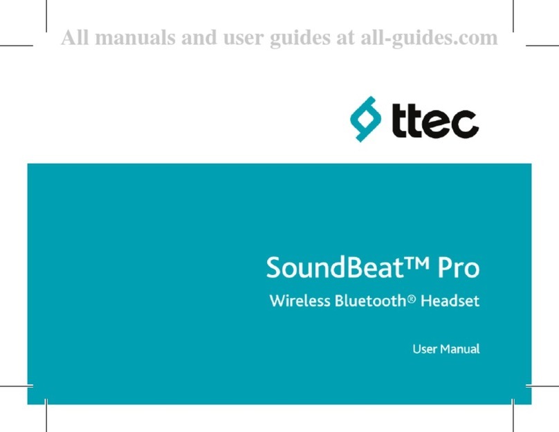 ttec SoundBeat Pro User manual