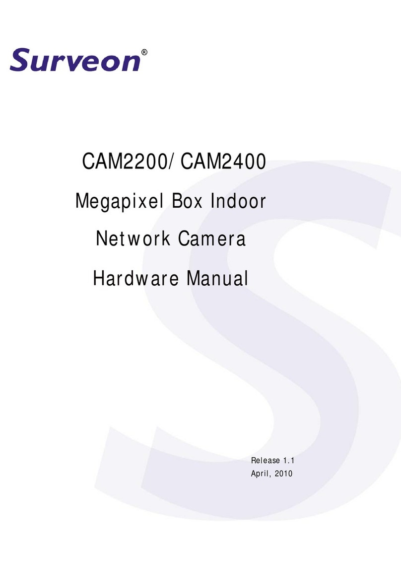 Surveon CAM2200 Hardware manual