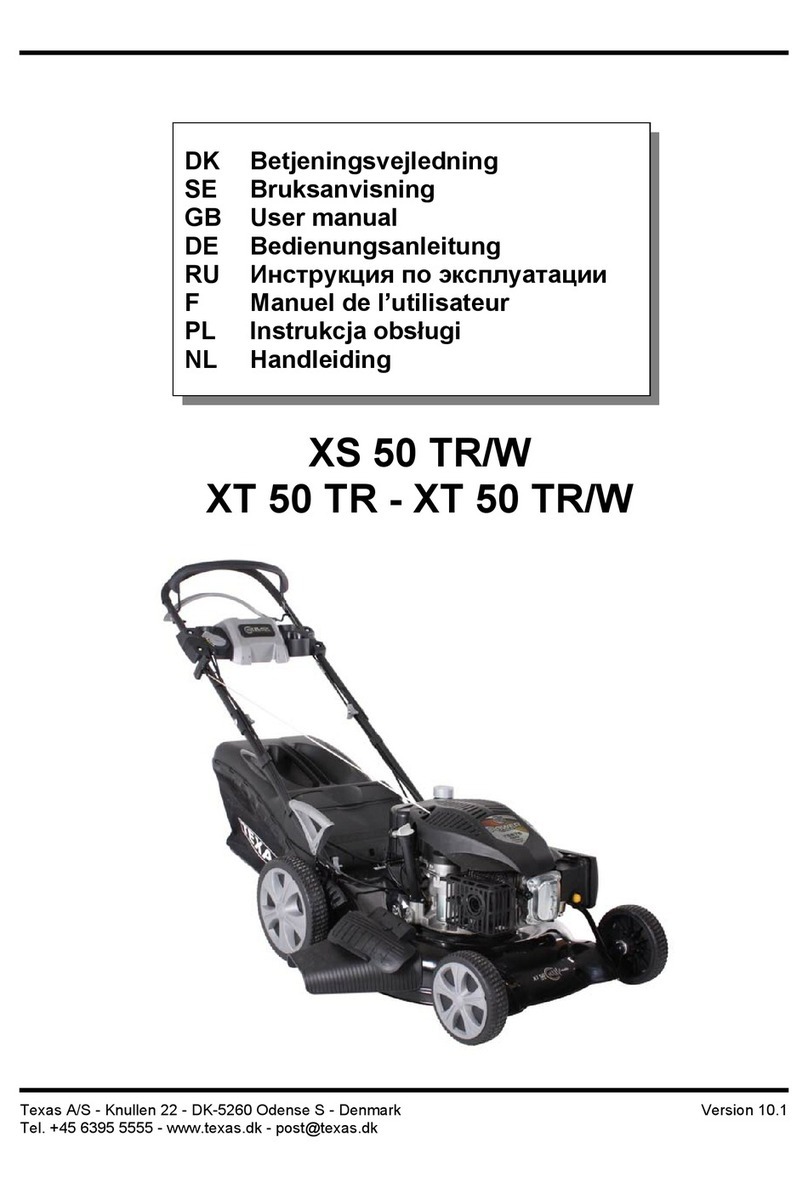 Texas A/S XS 50 TR/W User manual