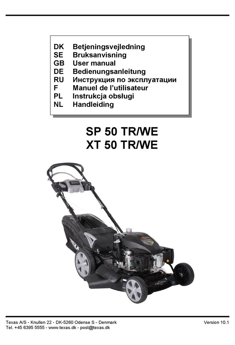 Texas A/S SP 50 TR/WE User manual