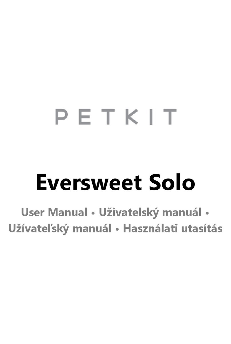 PETKIT Eversweet Solo User manual