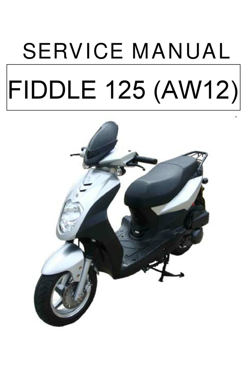 Sym FIDDLE 125 User manual