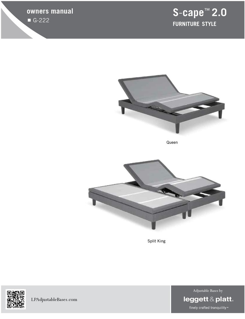 Leggett & Platt S-cape G-222 User manual
