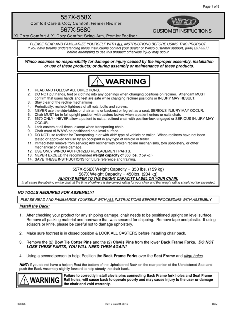 Winco 557X-558X Reference guide