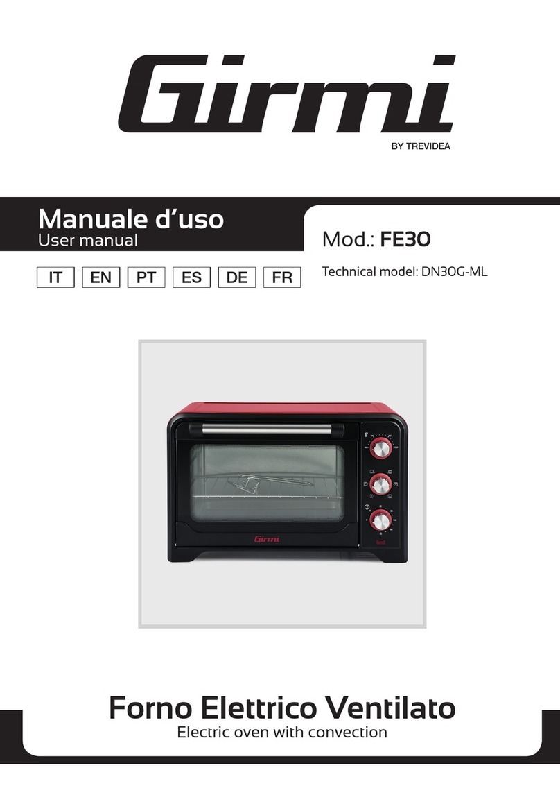 TREVIDEA Girmi FE30 User manual TREVIDEA Girmi FE30 User manual