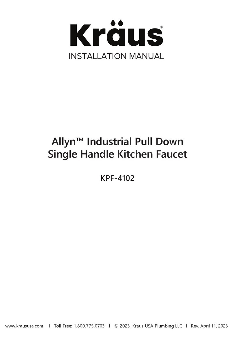 Kraus Allyn KPF-4102 User manual Kraus Allyn KPF-4102 User manual