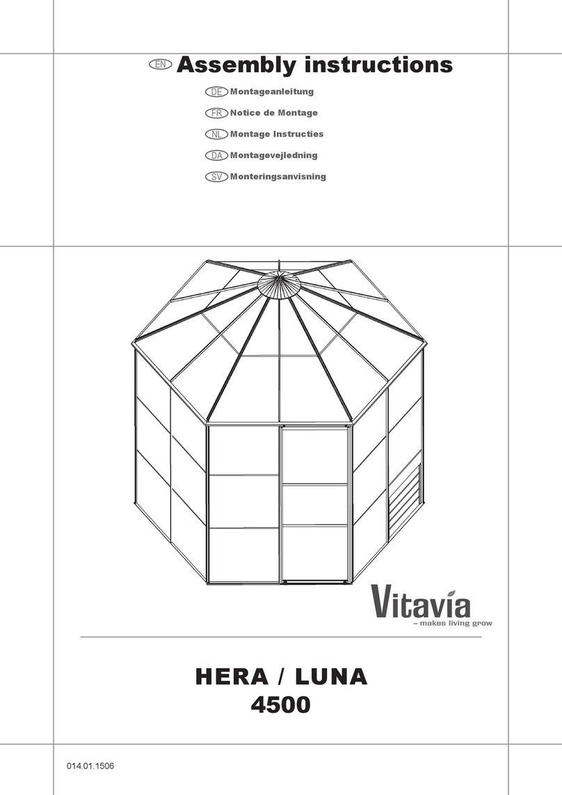 Vitavia LUNA 4500 Assembly instructions Vitavia LUNA 4500 Assembly instructions