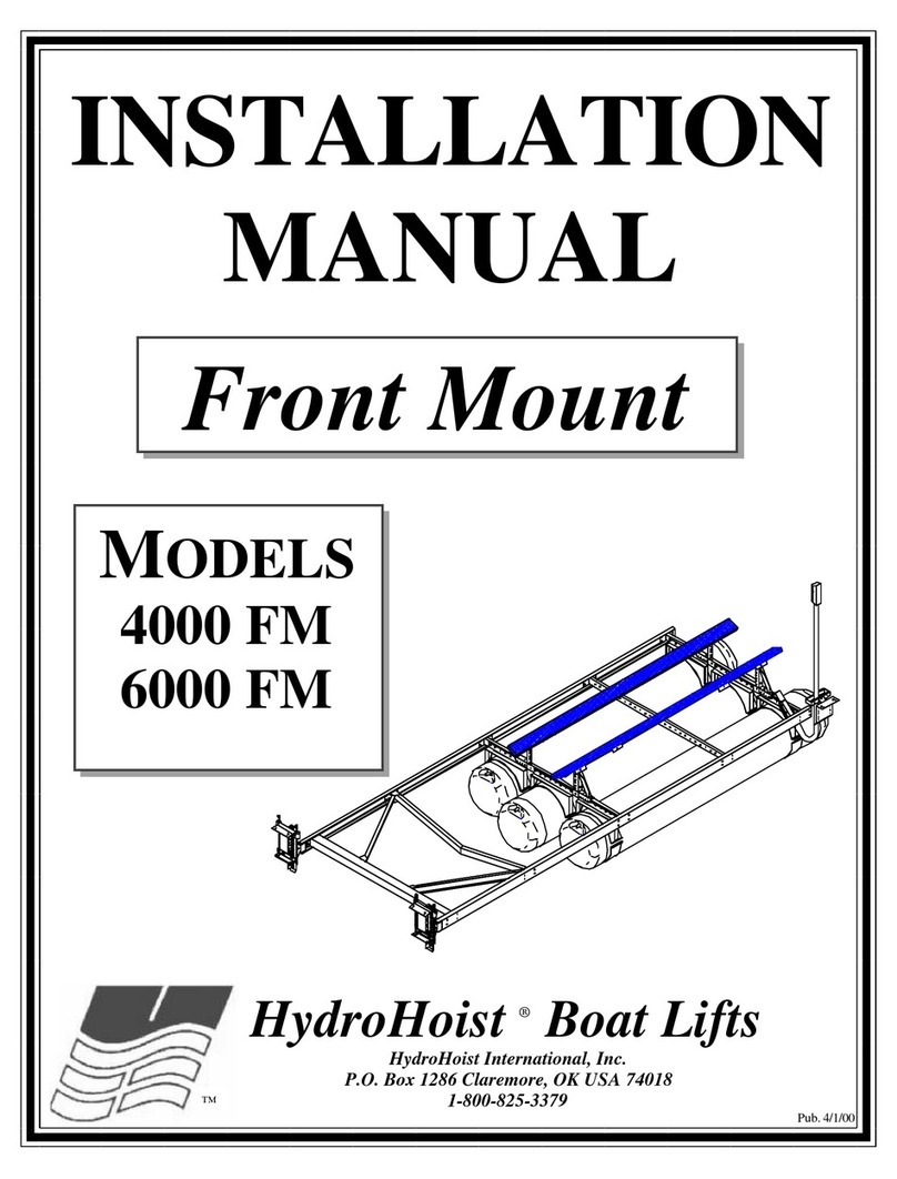 HydroHoist FM 6000 instruction manual