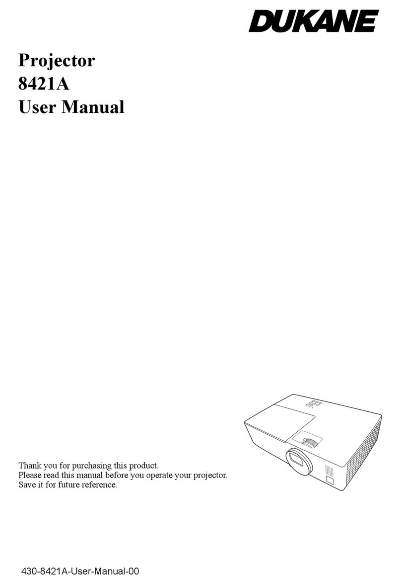 Dukane ImagePro 8421A user manual