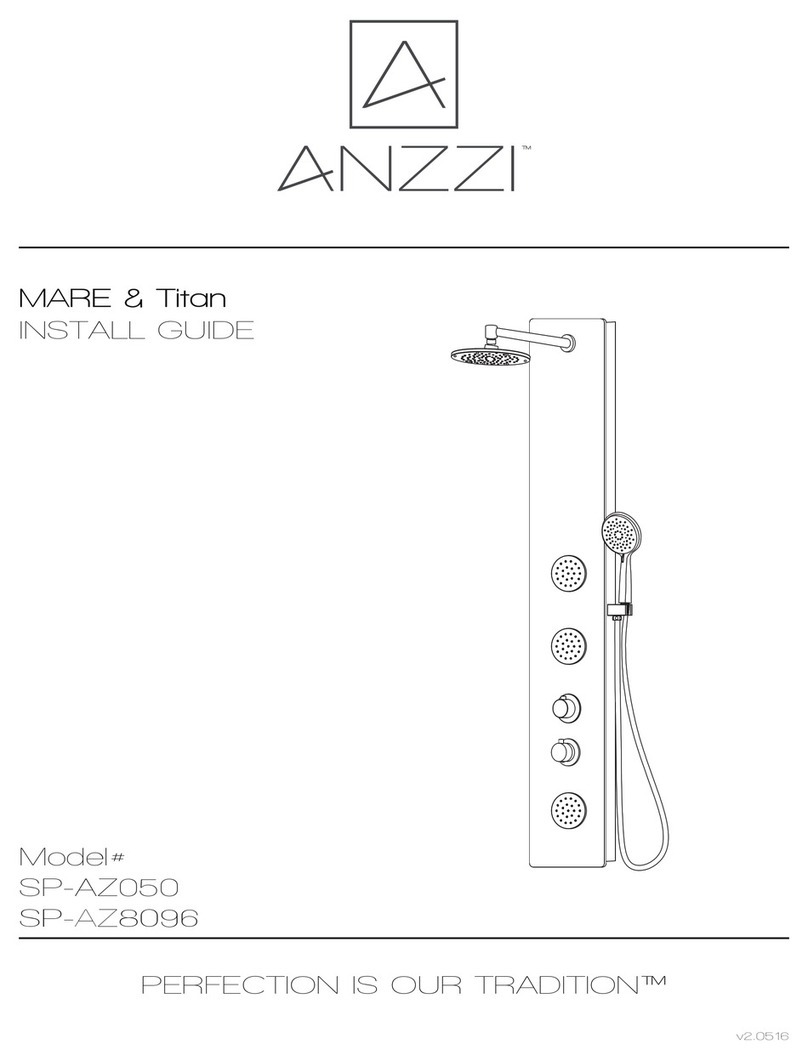 Anzzi Titan SP-AZ8096 User manual Anzzi Titan SP-AZ8096 User manual