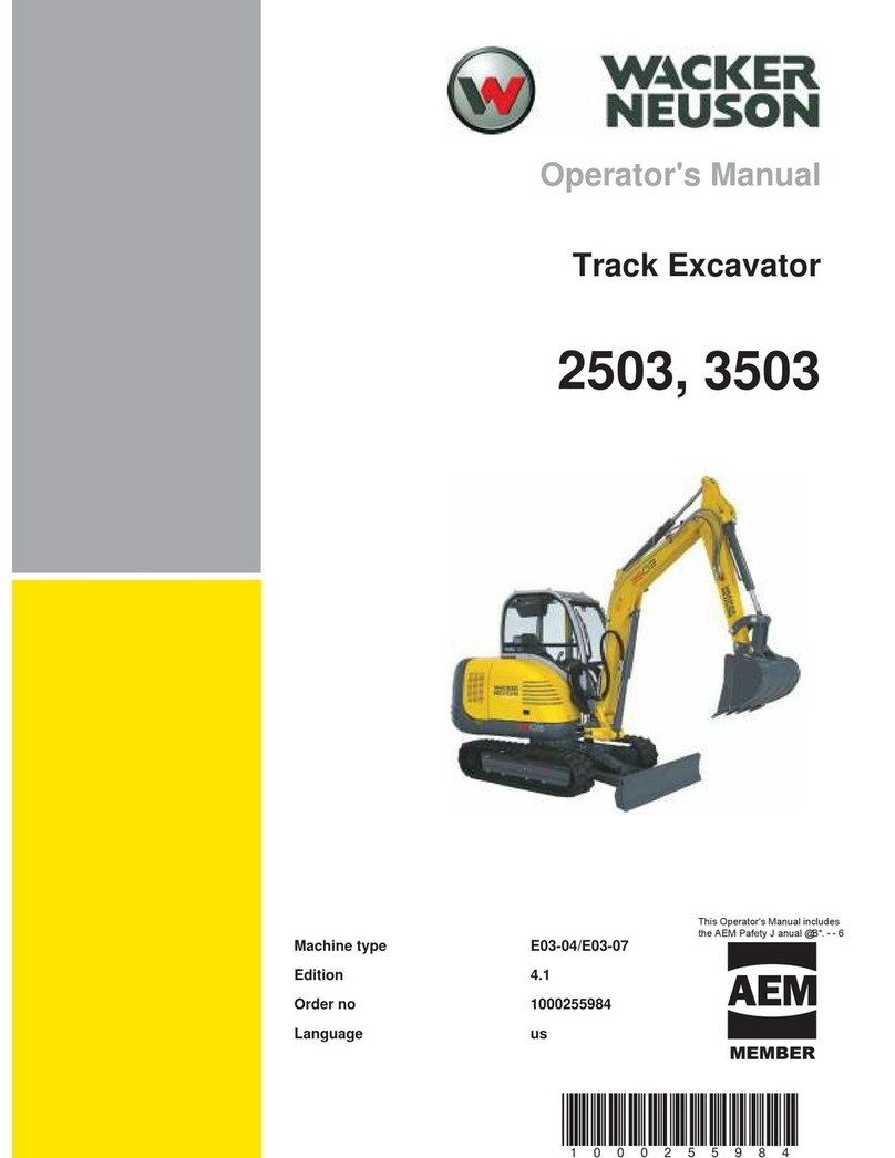 Wacker Neuson 2503 User manual