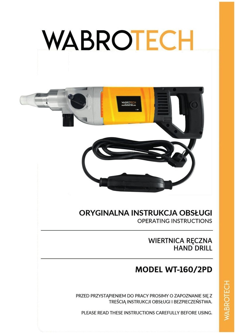 WABROTECH WT-160/2PD operating instructions