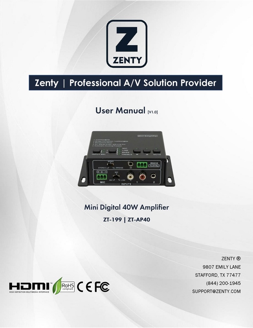 Zenty ZT-199 user manual