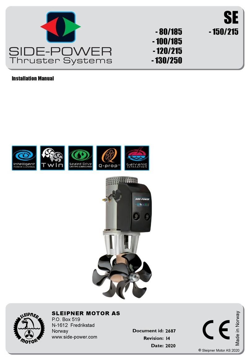 Side-Power SE-80/185 User manual