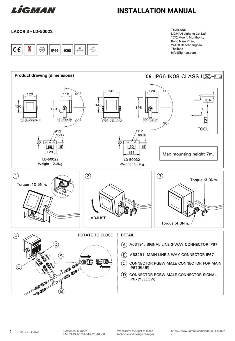 LIGMAN LD-50022 instruction manual