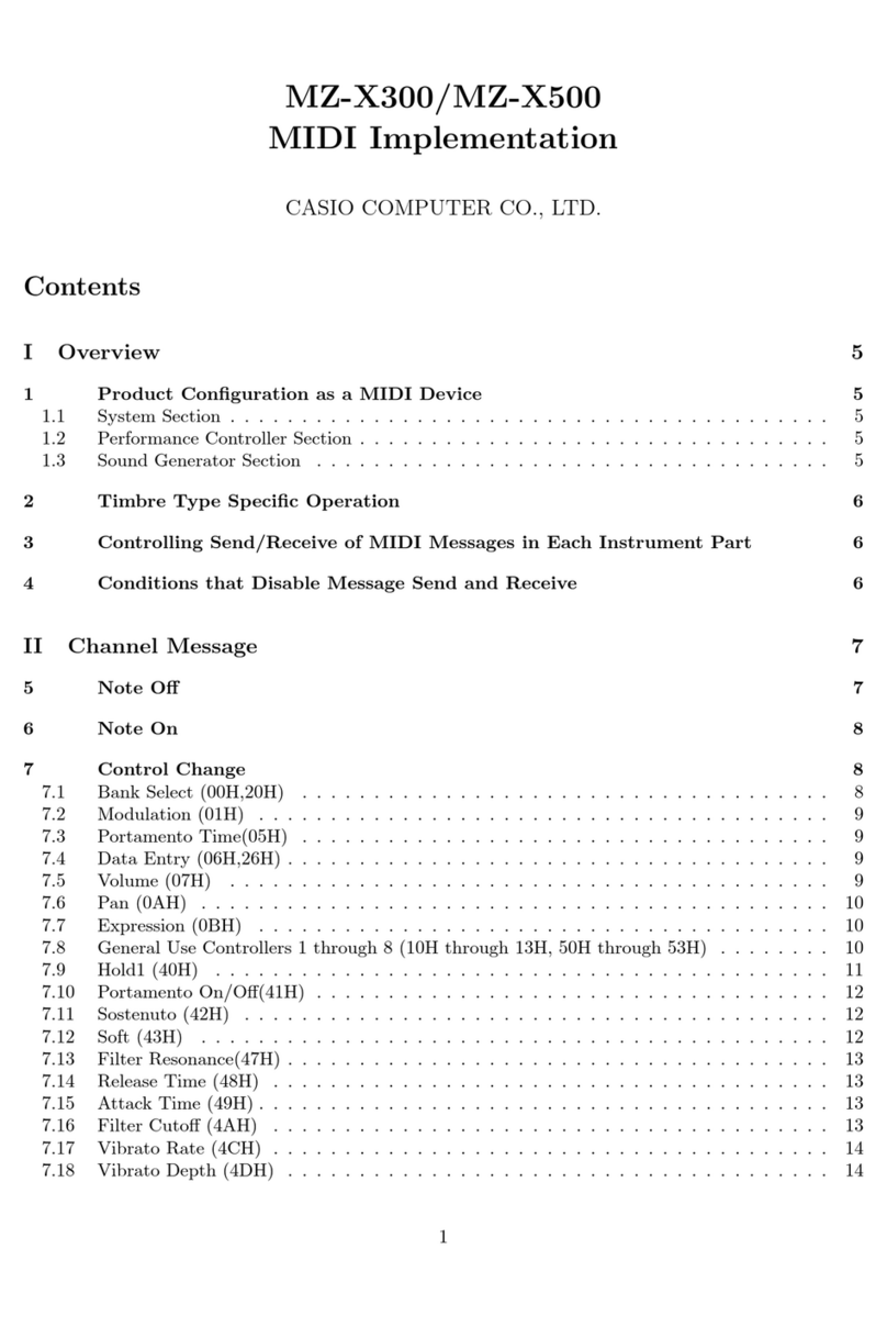 Casio MZ-X300 User manual