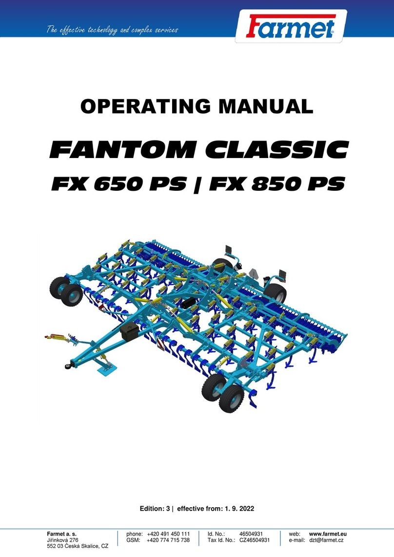Farmet FANTOM CLASSIC FX 650 PS User manual