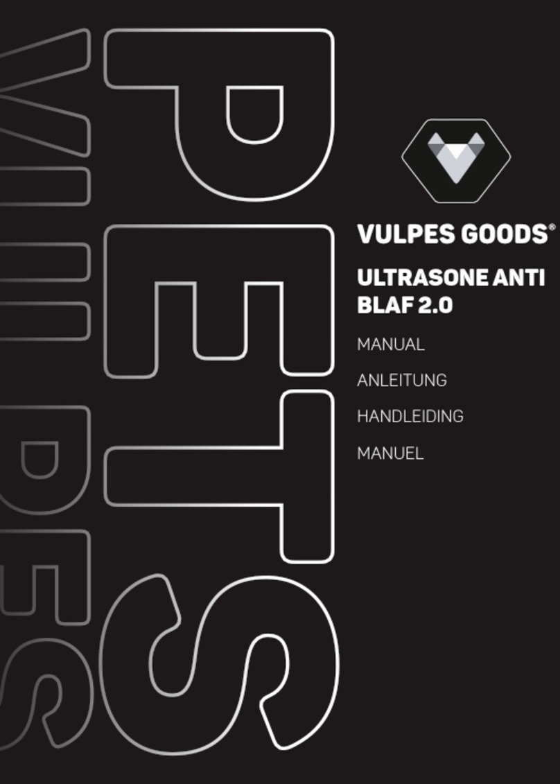 Vulpes Goods ULTRASONE ANTI BLAF 2.0 manual