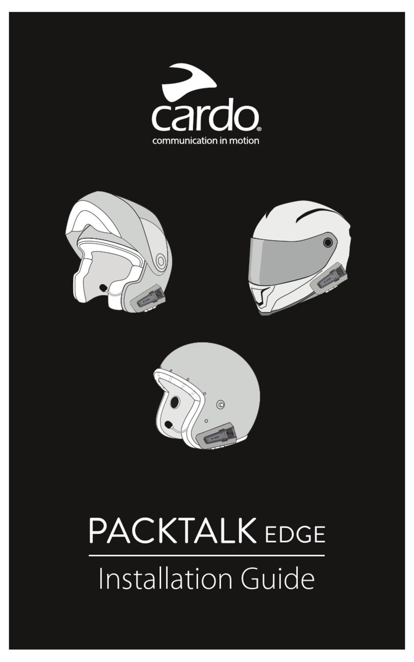 Cardo Systems PACKTALK EDGE User manual
