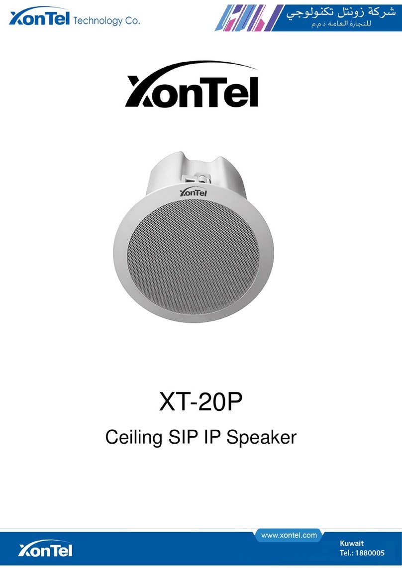 XONTEL XT-20P manual