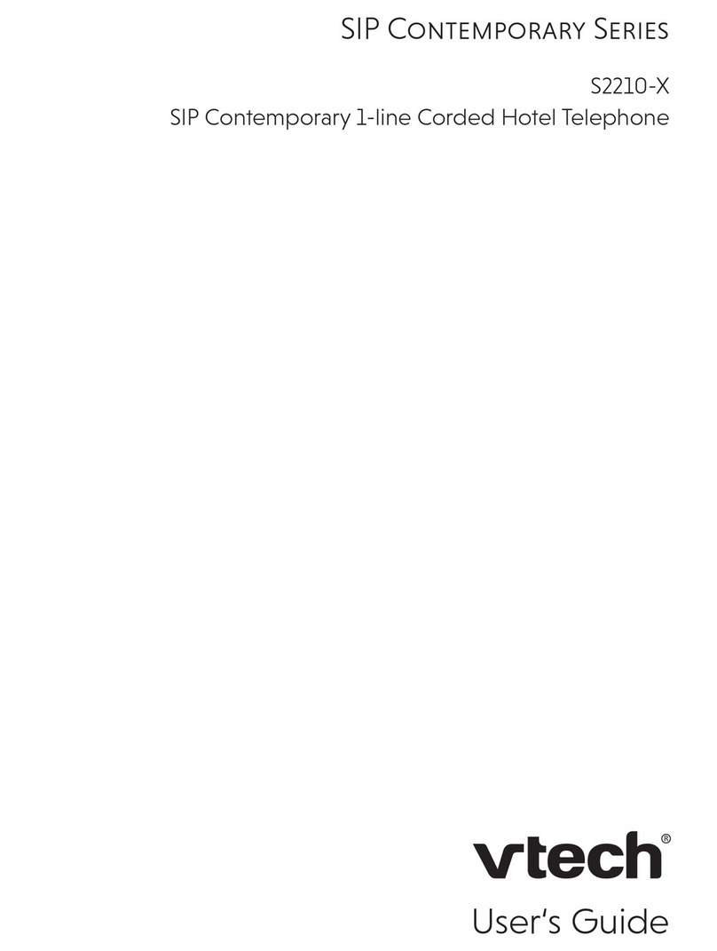V-tech SIP Contemporary Series user guide