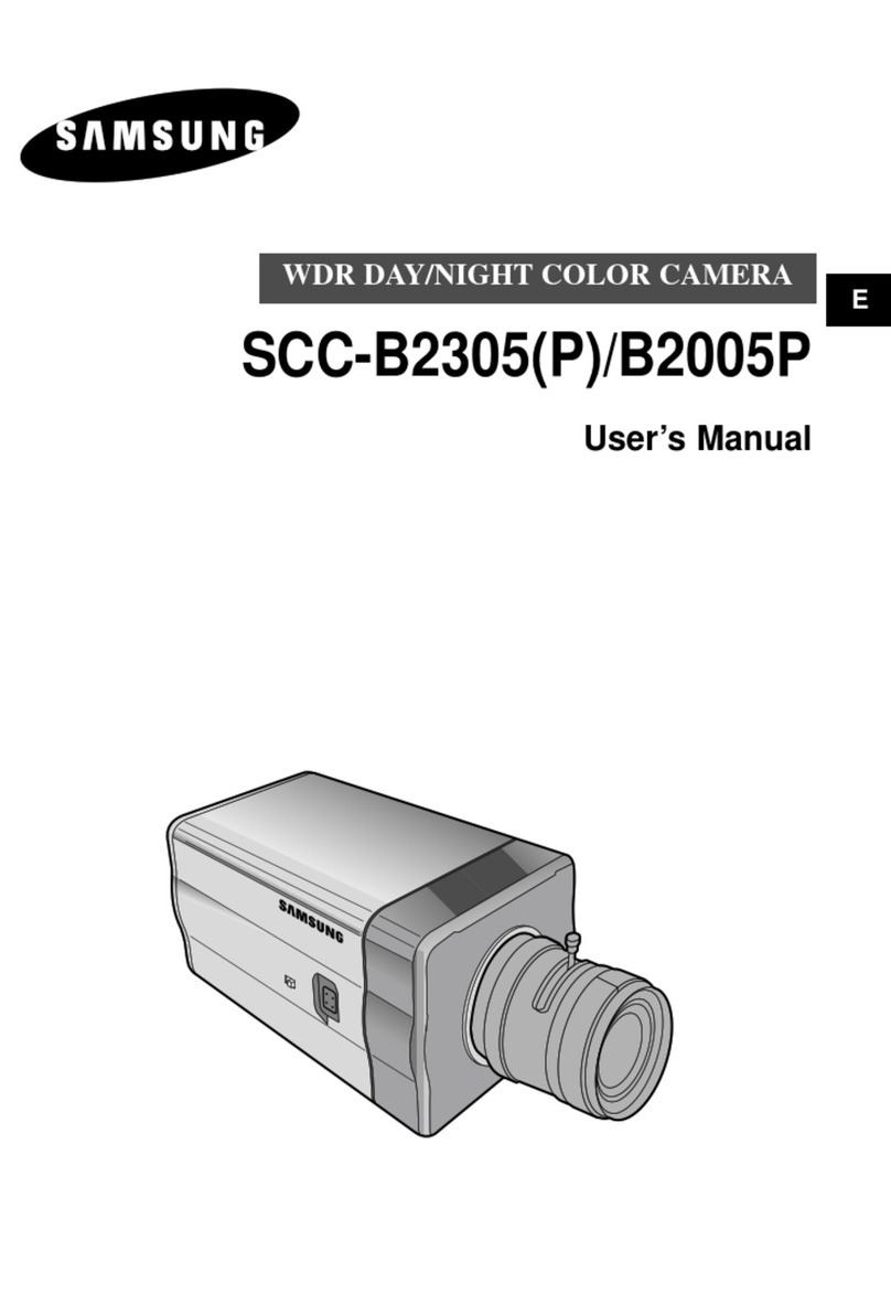Samsung Scc-B2305 User manual