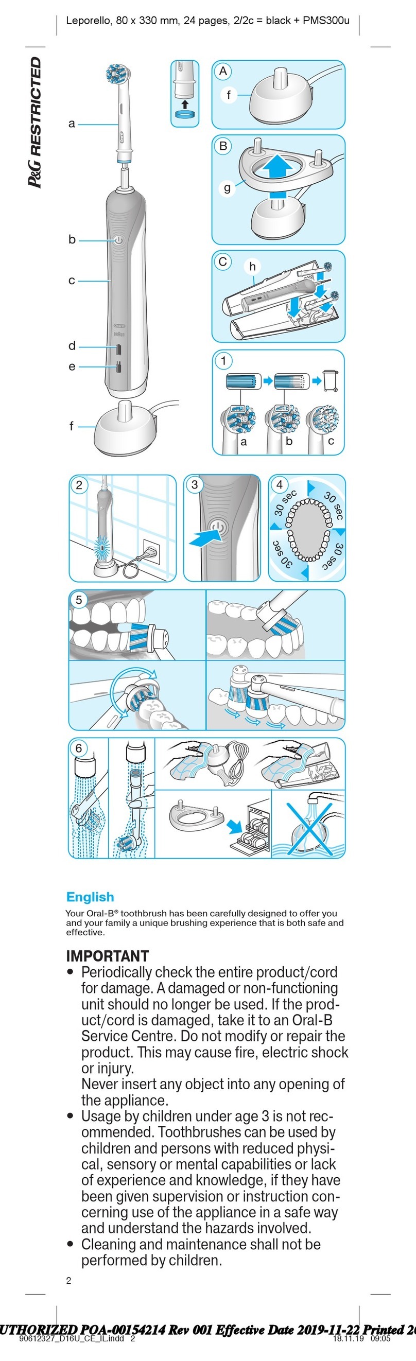 P&G RESTRICTED manual