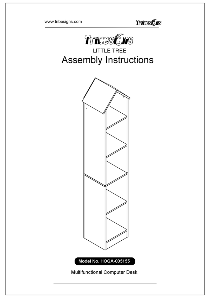Tribesigns LITTLE TREE HOGA-005155 Assembly instructions