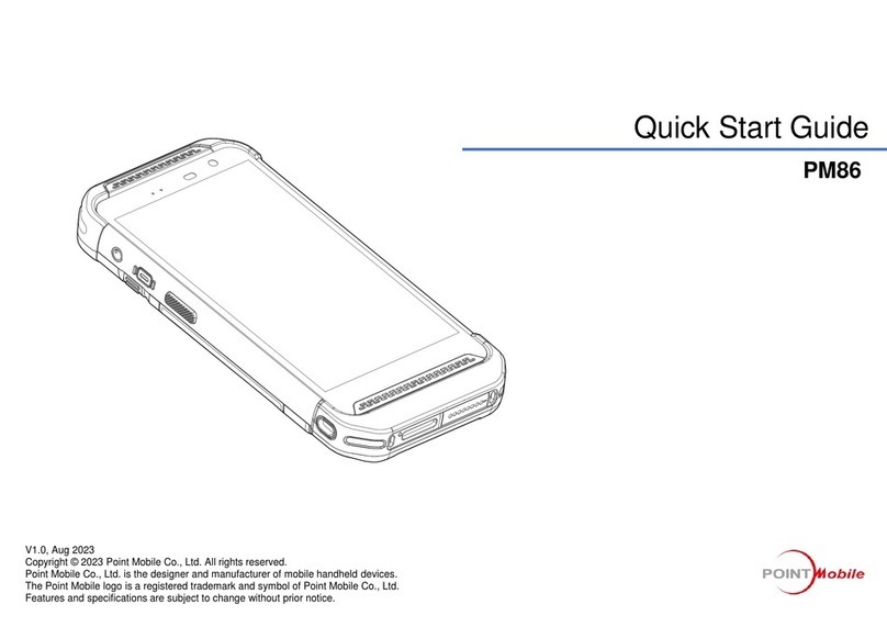 Point Mobile PM86 quick start guide