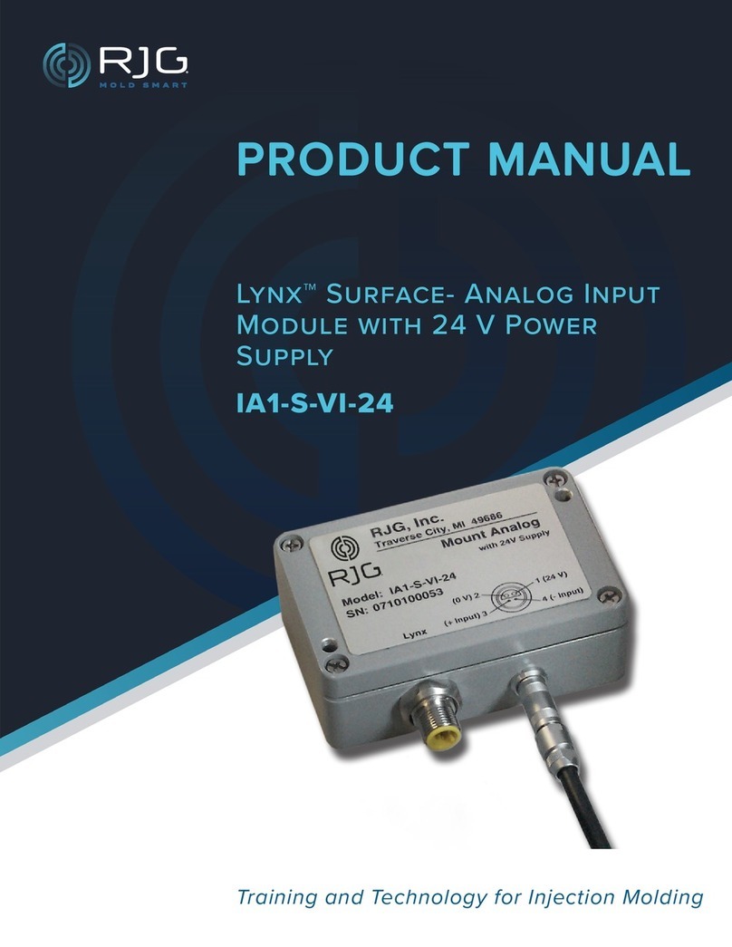 RJG Lynx IA1-S-VI-24 product manual