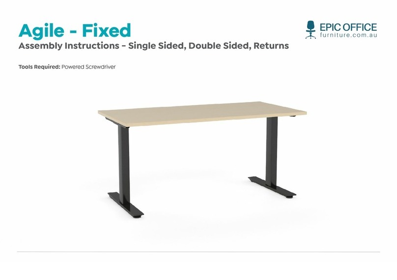 Epic Office Furniture Agile User manual Epic Office Furniture Agile User manual