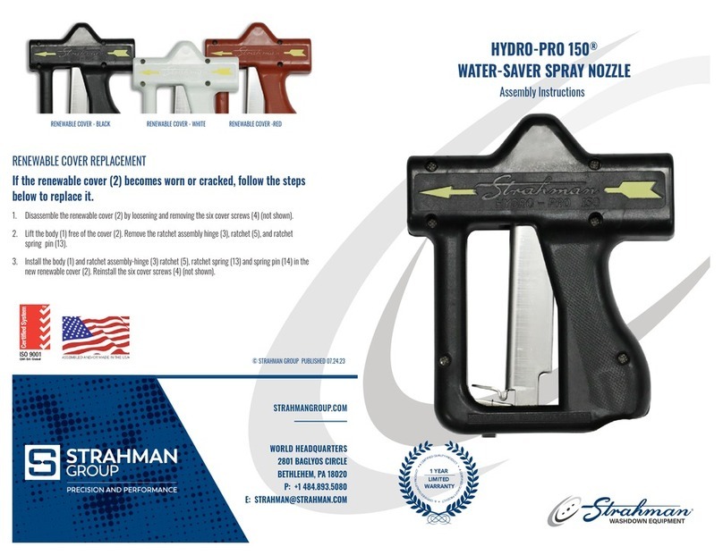 Strahman HYDRO-PRO 150 Assembly instructions