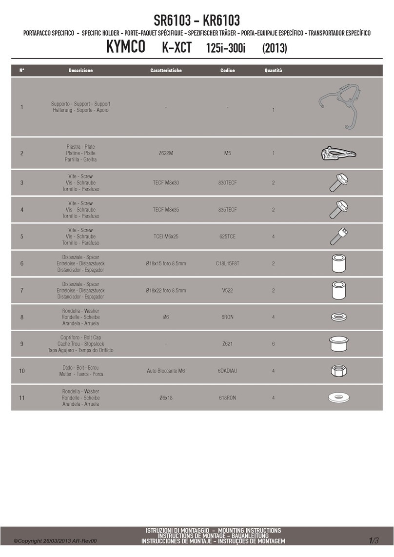 GIVI SR6103 User manual