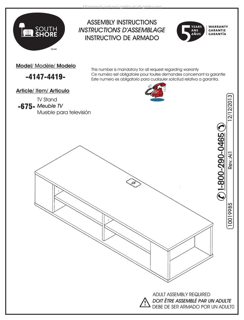 SouthShore 4147675 User manual