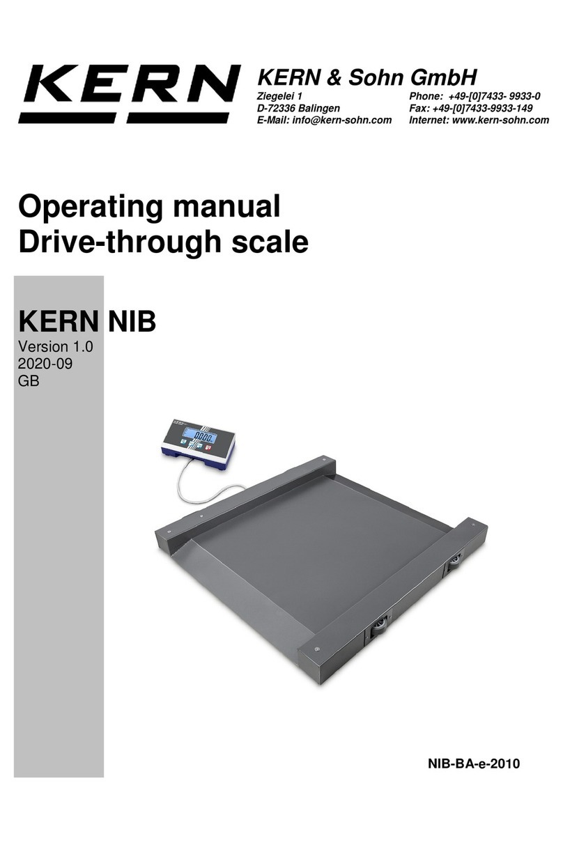 KERN NIB User manual