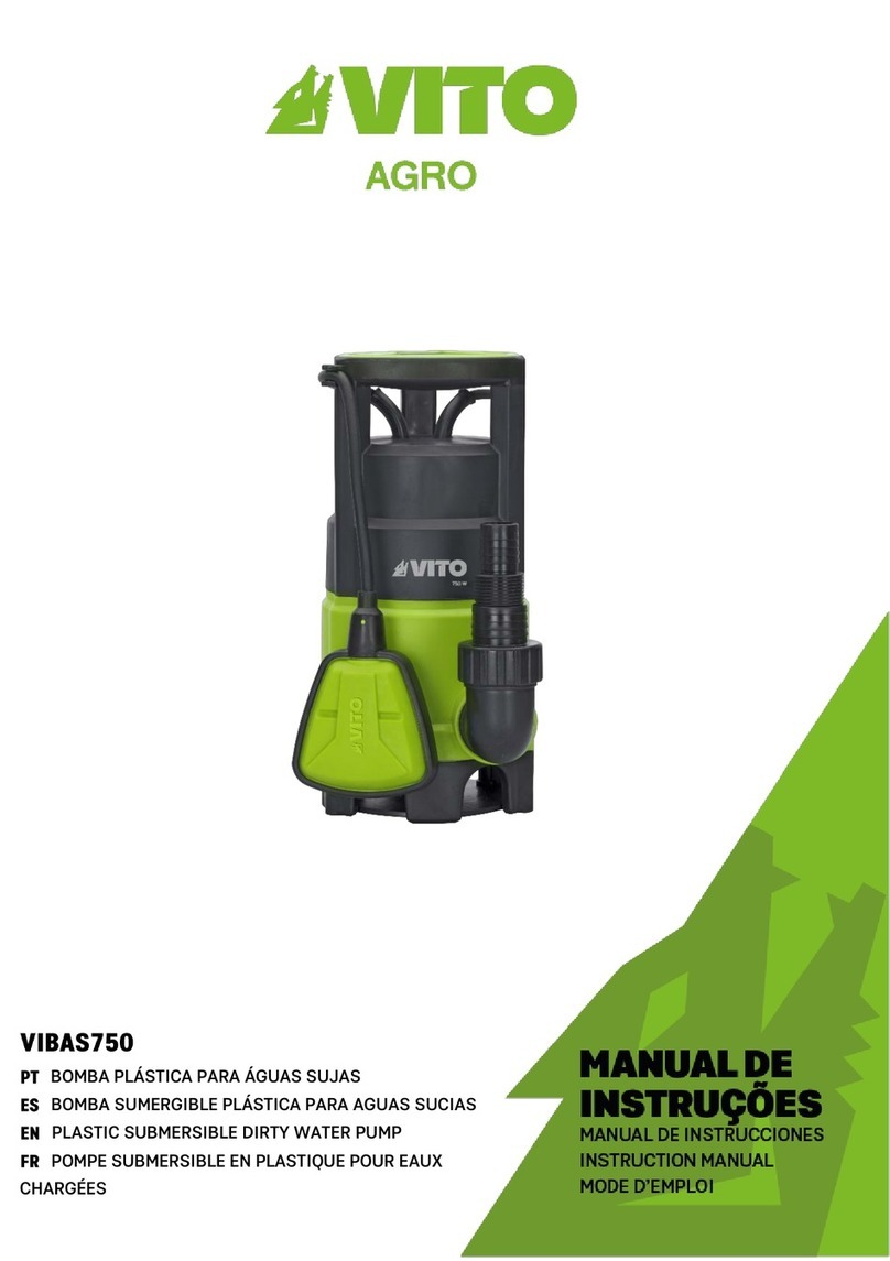 Vito Agro VIBAS750 instruction manual