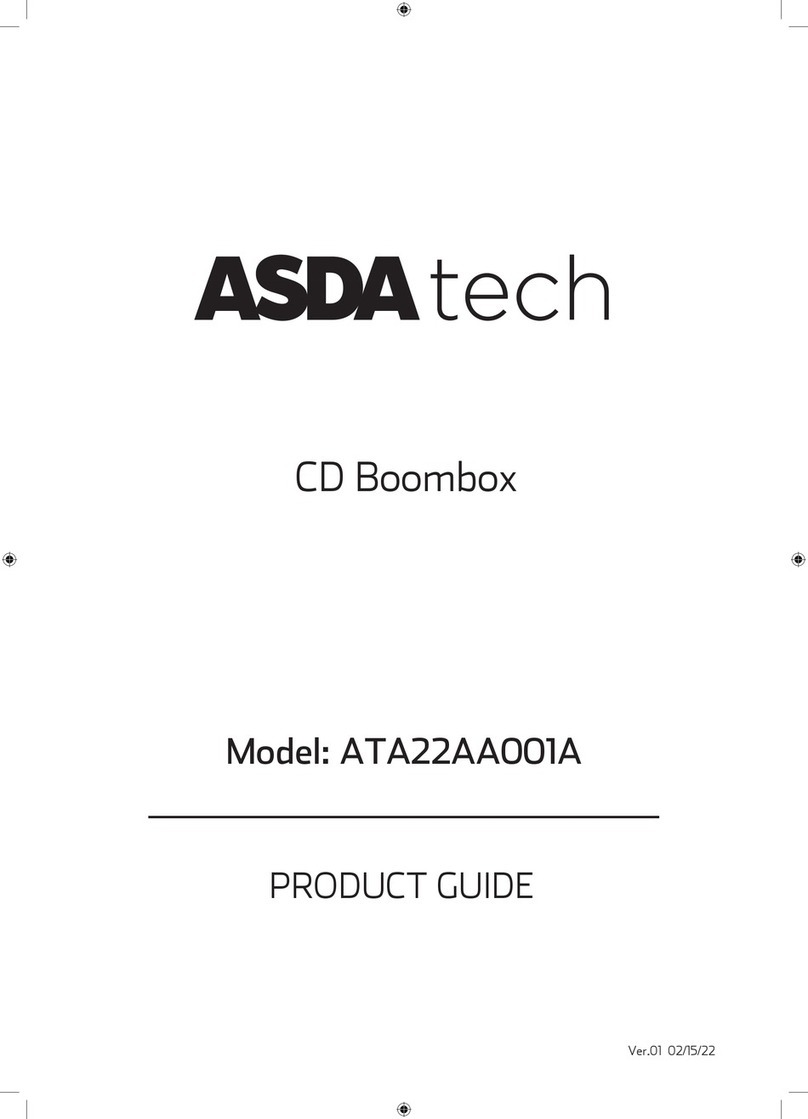 ASDA tech ATA22AA001A Product guide