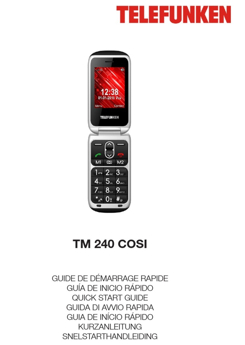 Telefunken TM 240 COSI User manual