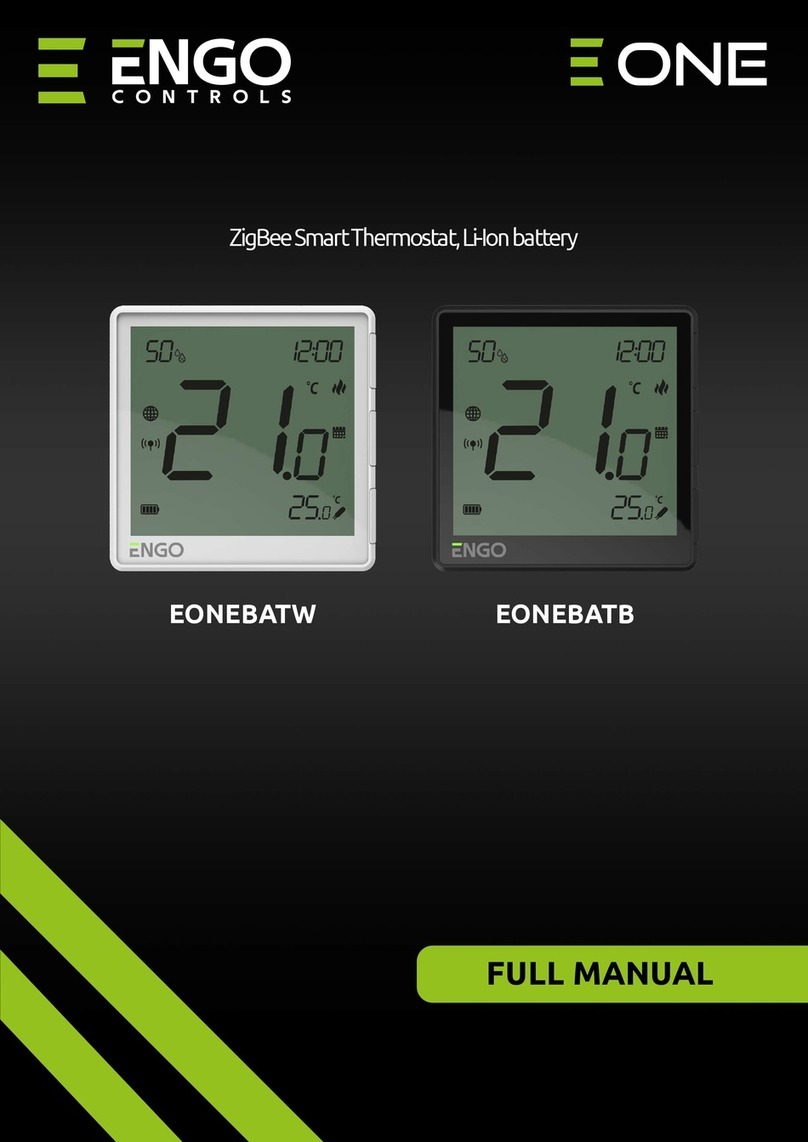 ENGO CONTROLS EONEBATW Installation instructions