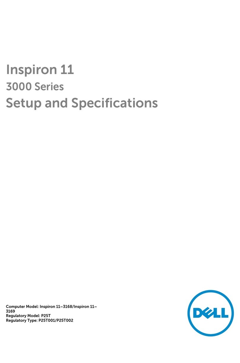 Dell Latitude 3000 Series Setup and specifications