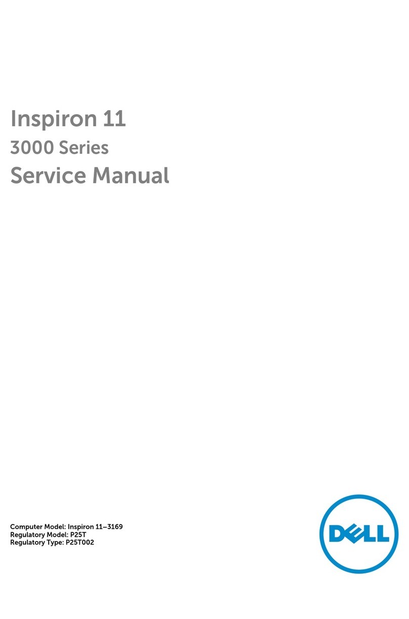 Dell Inspiron 11-3169 User manual