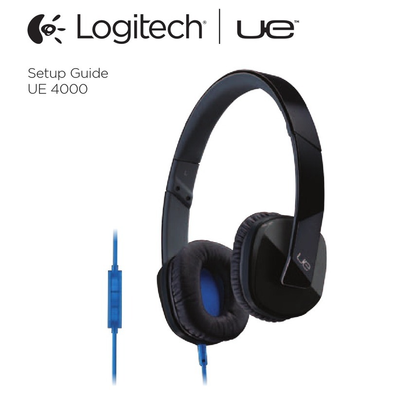 Logitech UE 4000 User manual