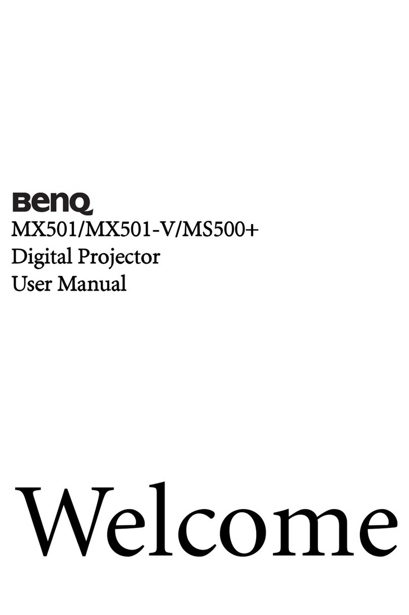 BenQ MS500+ User manual