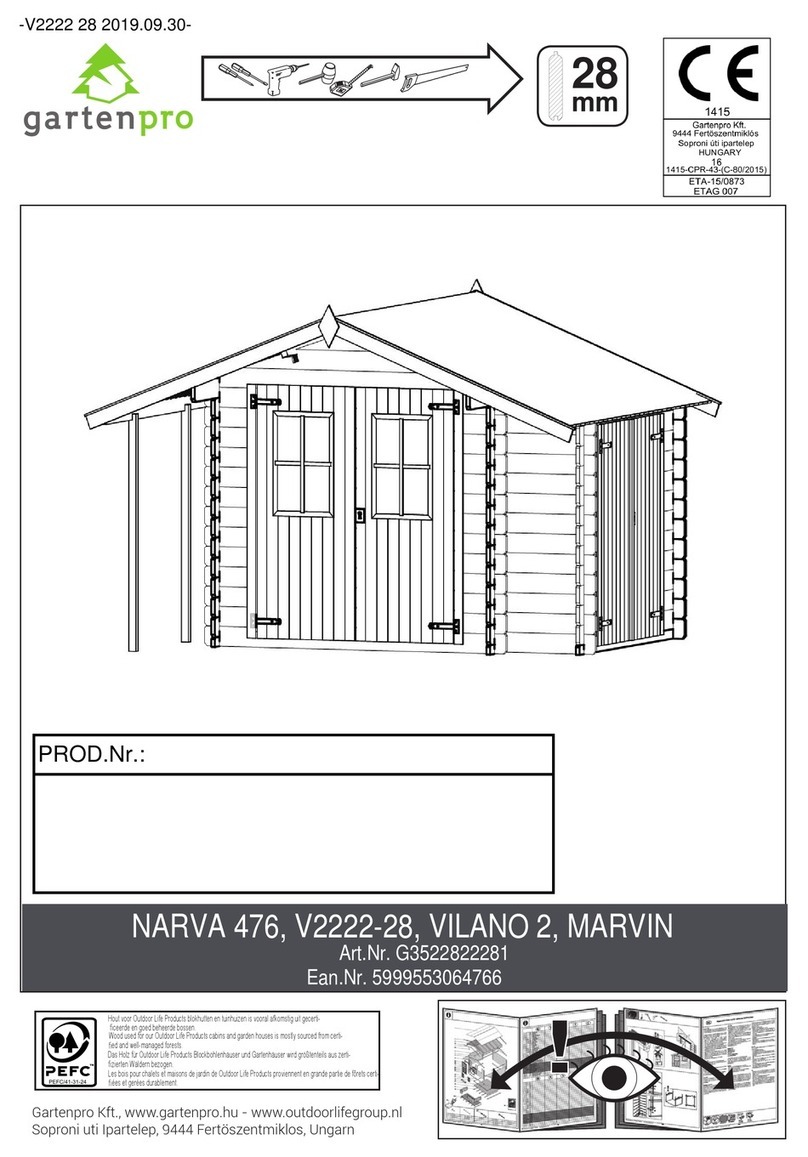 Gartenpro NARVA 476 User manual Gartenpro NARVA 476 User manual