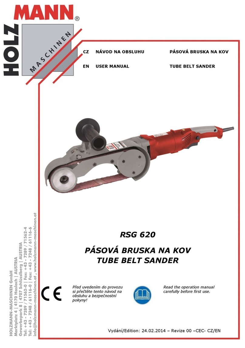 Holzmann RSG 620 user manual