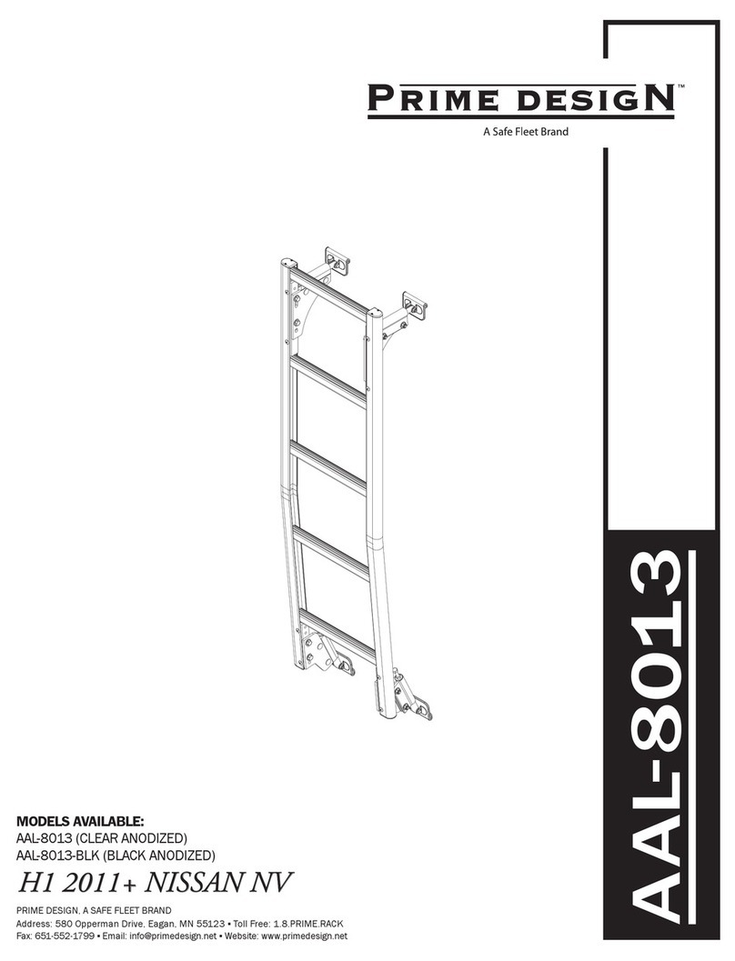 Safe Fleet Prime Design AAL-8013-BLK User manual Safe Fleet Prime Design AAL-8013-BLK User manual