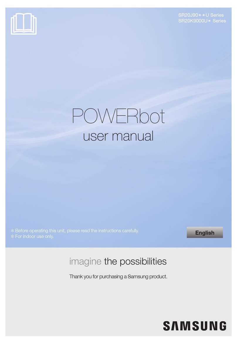Samsung POWERbot  SR20J90 U Series user manual