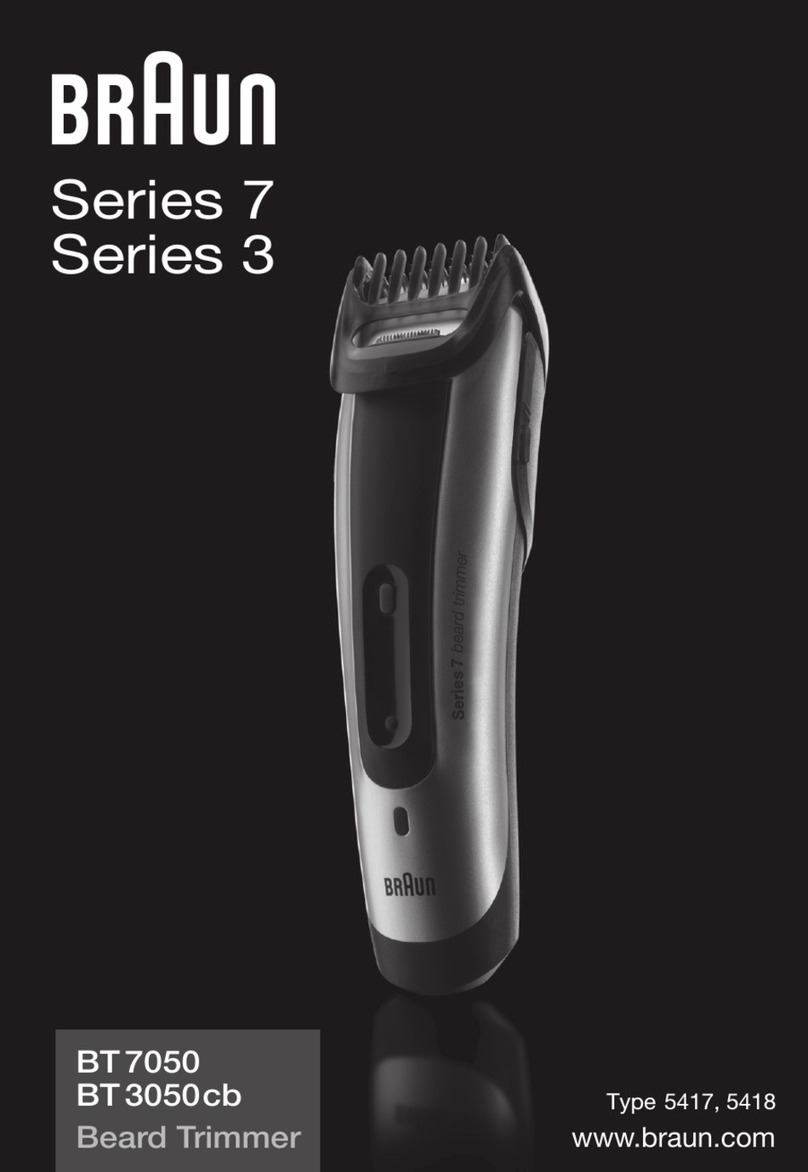 Braun BT 3050cb User manual